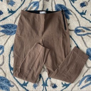 Everlane side zip cotton crop pant